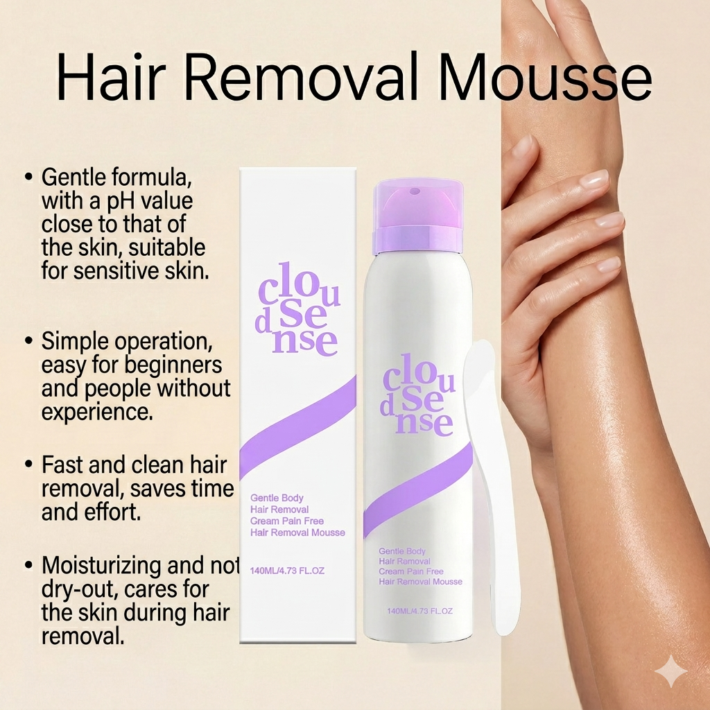 SoftShed™ Premium Hair Removal Mousse